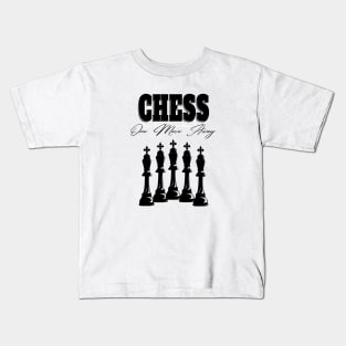 Chess Kings One Move Away Kids T-Shirt